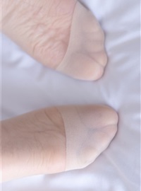 BoBoSocks袜啵啵 NO.080 小甜豆-帆布鞋、白棉袜、肉丝（花絮版）(95)